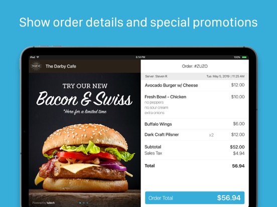 Screenshot #5 pour talech POS Customer Display