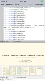 tex writer - latex on the go iphone screenshot 2