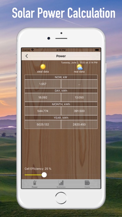 SolarMeter sun energy planner Screenshot