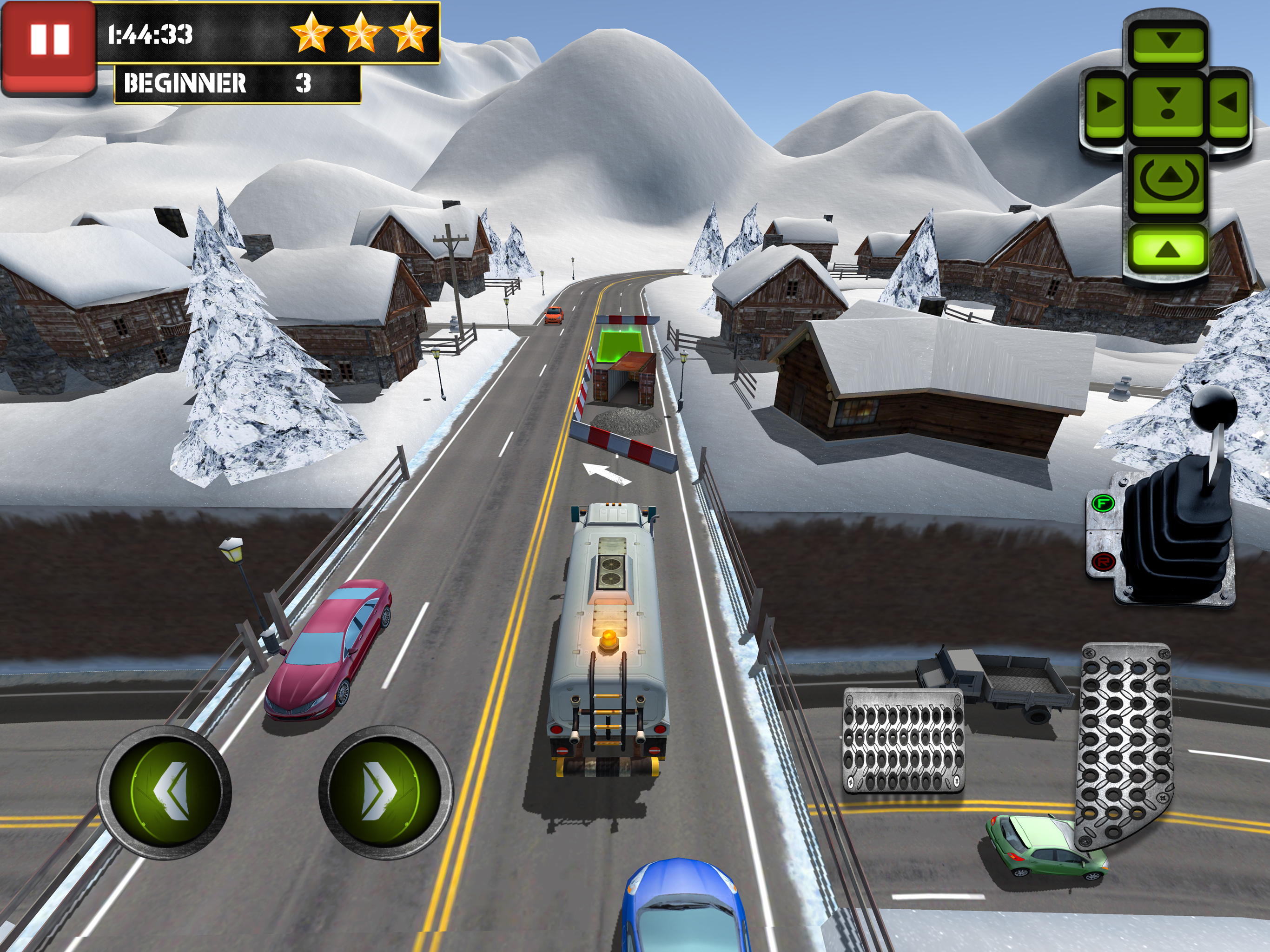 Ice Road Truck Parking Sim