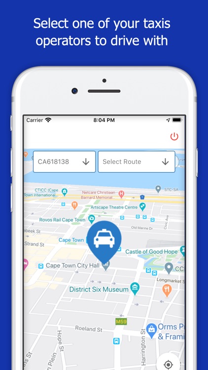 Blue Dot Taxi: Driver