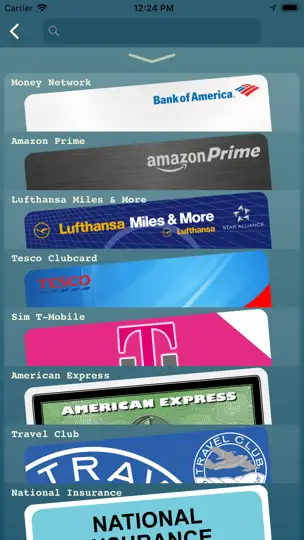 Screenshot von My Cards - Brieftasche auf dem iPhone 3