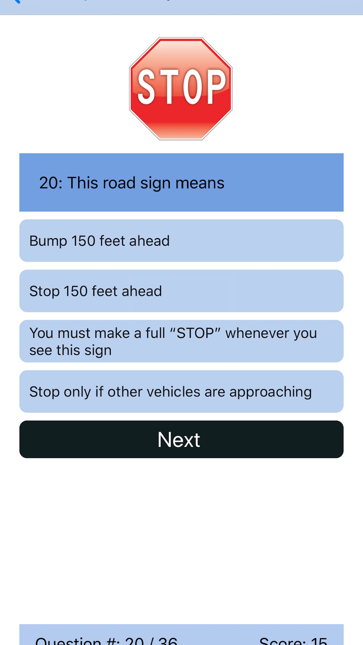 Screenshot 4 of DMV QUIZ U.S