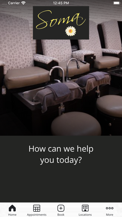 Soma Salon Screenshot 1 - AppWisp.com Soma Salon Screenshot 1 - AppWisp.com