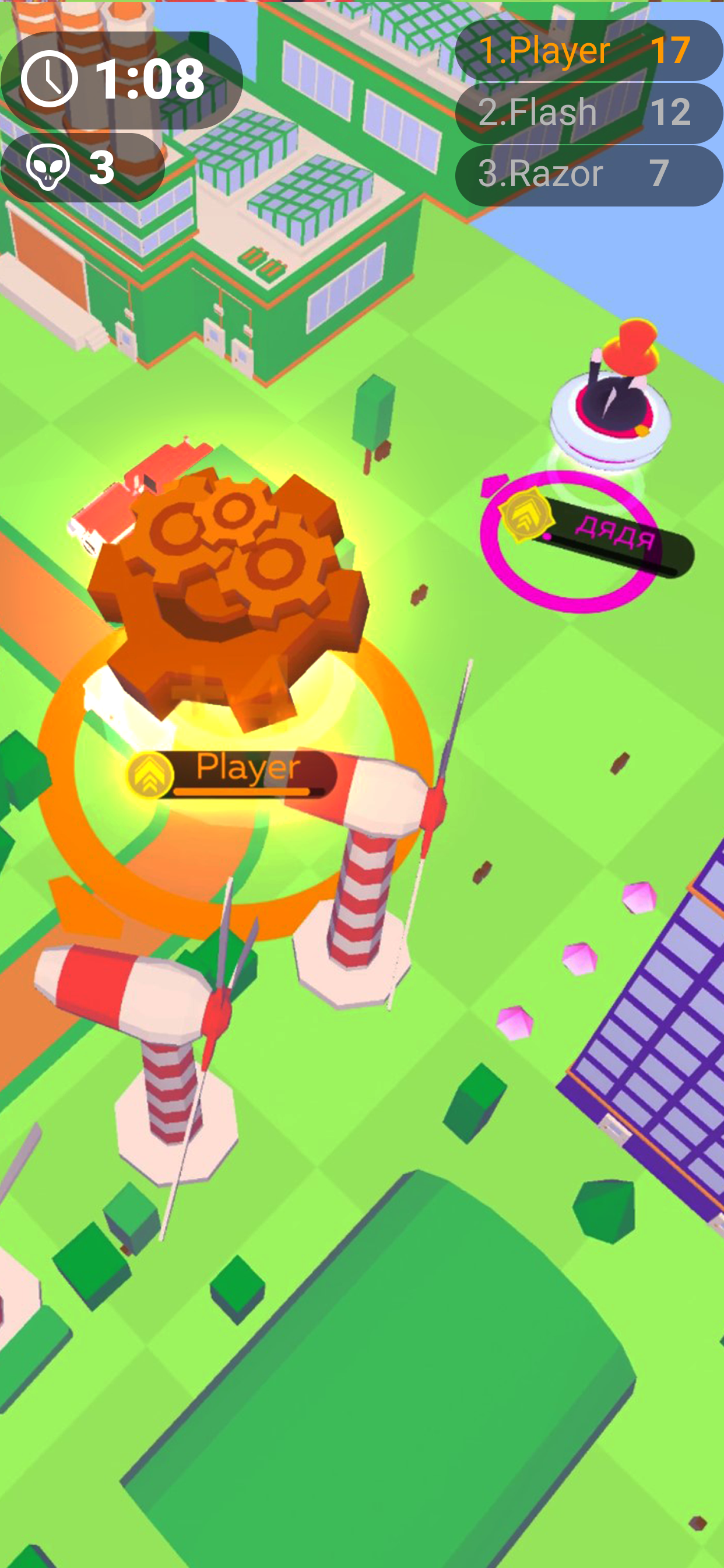 Crazy Spaceship.io: Alien Wars