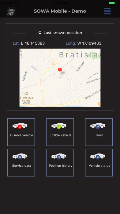SOWA Mobile Screenshot