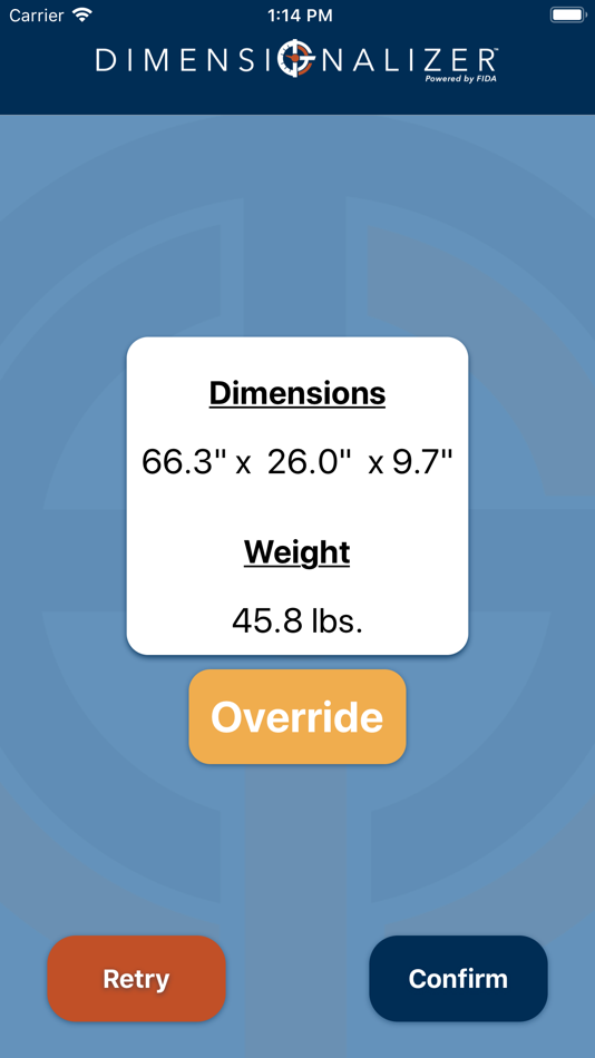 #2. Dimensionalizer (iOS) 由: FIDA