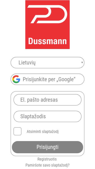 Screenshot #1 pour Dussmann Lithuania