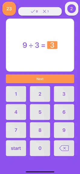 Game screenshot Division Flash Cards Quiz mod apk