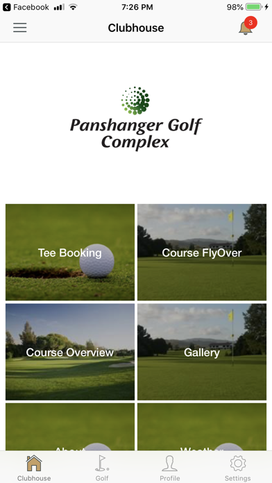 Panshanger Golf Club Screenshot