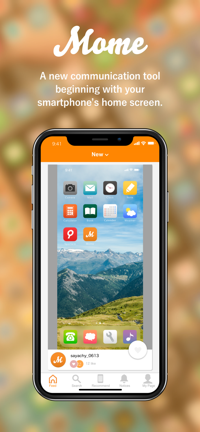 Mome - Home Screen Community