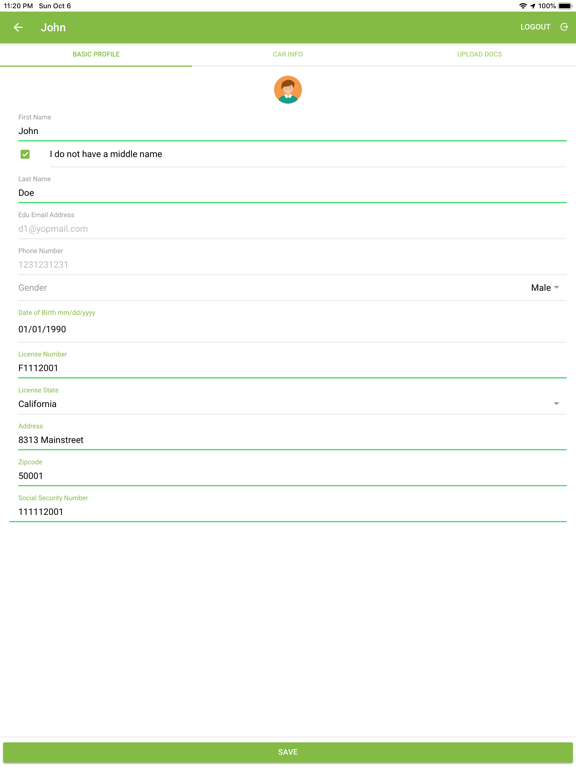 Screenshot #6 pour Ayride Driver
