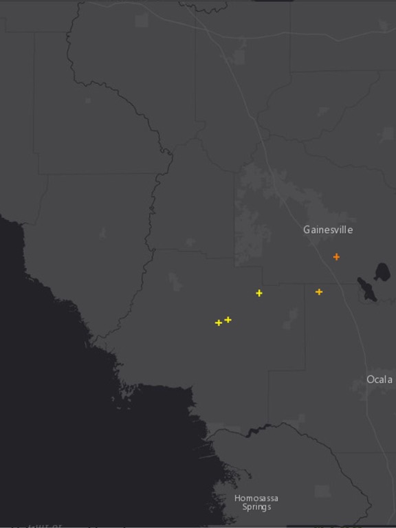 Screenshot #6 pour US Lightning Strikes Map