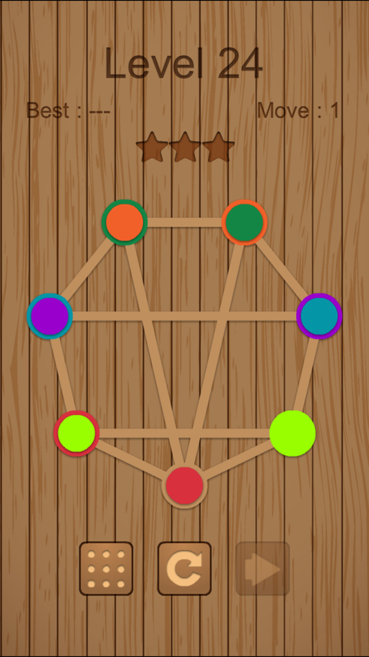 #5. Tangled Color-cute color game (iOS) 由: 亚州 王