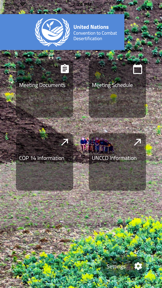 UNCCD Conference screenshot