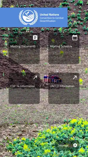 UNCCD Conference screenshot 1