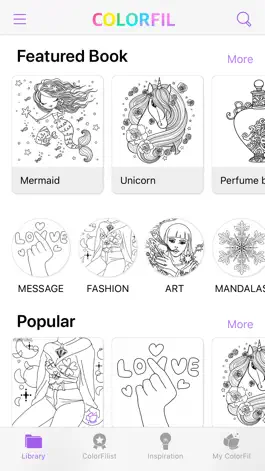 Game screenshot ColorFil : Coloring book hack