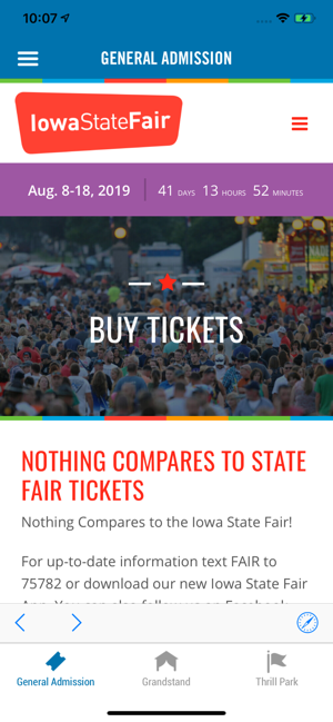 Ia State Fair Grandstand Seating Chart