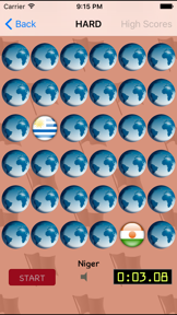 Flags Matching Game 2 screenshot