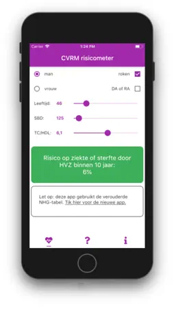 CVRM risicometer screenshot 1