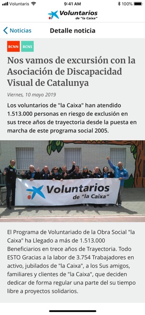 Voluntarios de “la Caixa”(圖5)-速報App