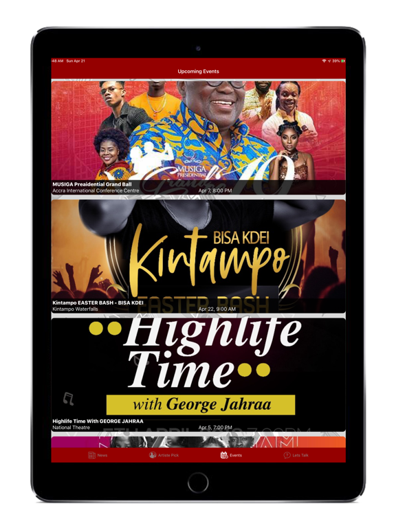 Screenshot #6 pour Ghana Music Live