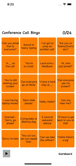 Game screenshot Conf Call Bingo mod apk