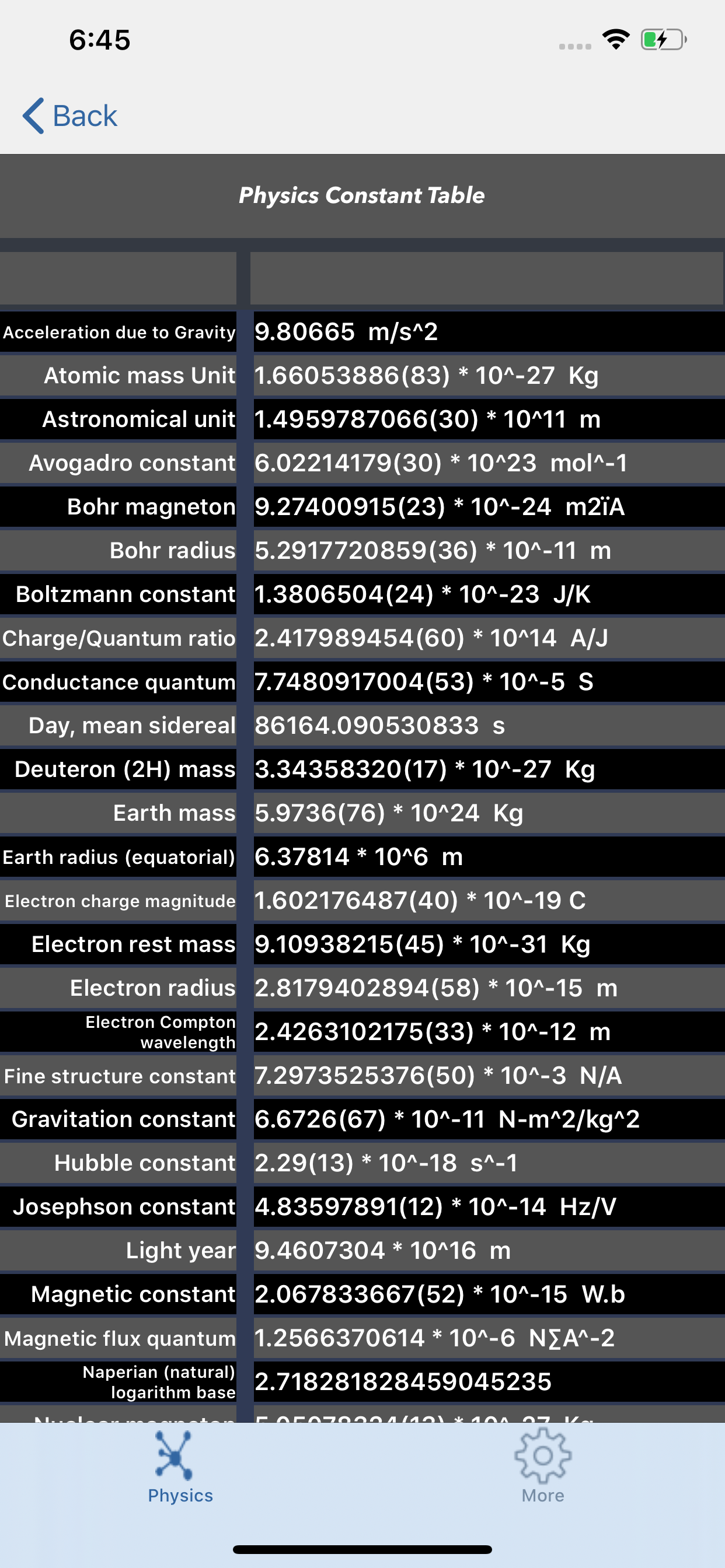 Physics Calculators Converters screenshot 8