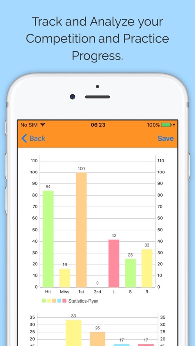 Screenshot #2 pour Clay Shooting Score Card Pro