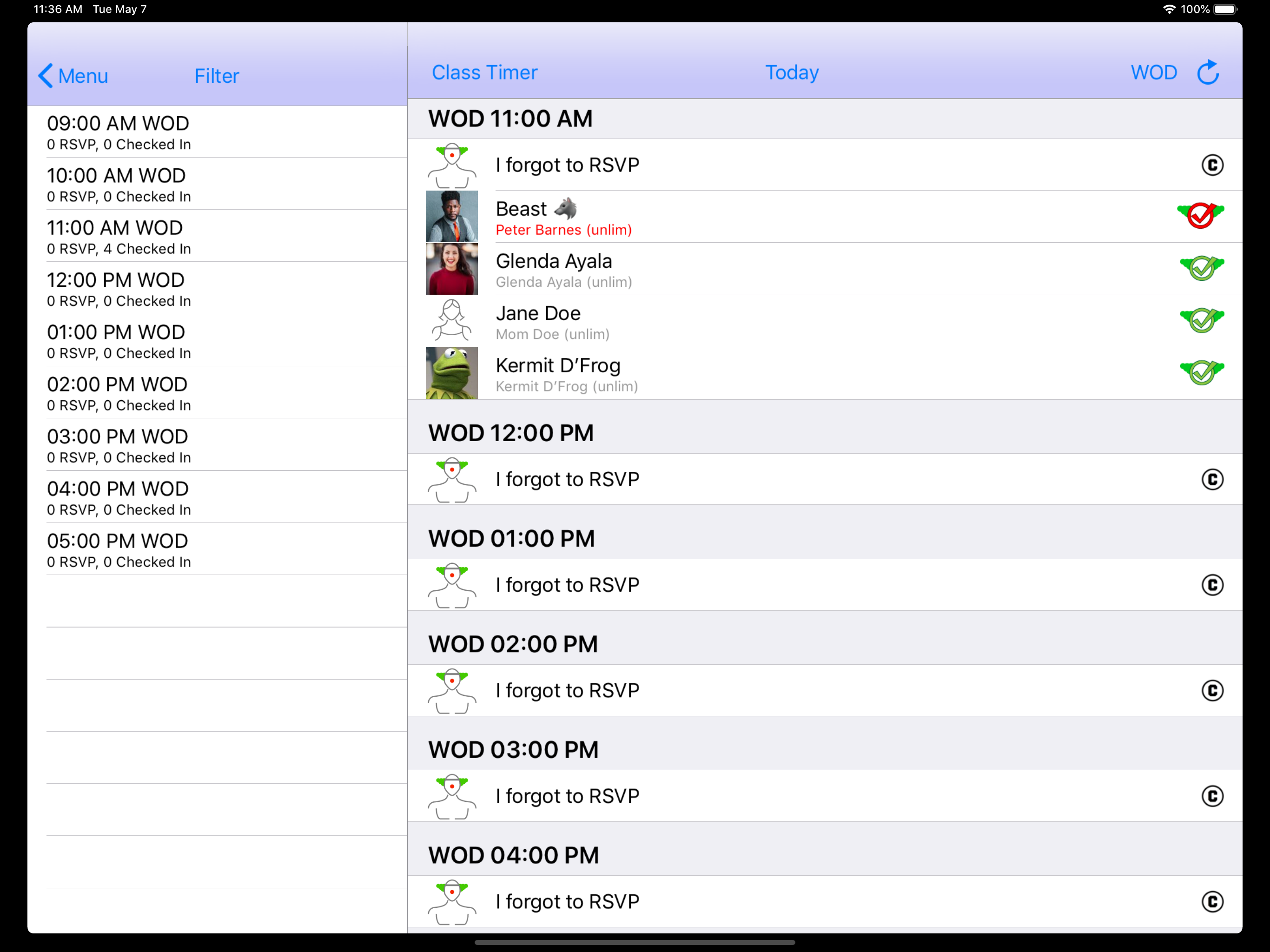 WODHOPPER screenshot 2