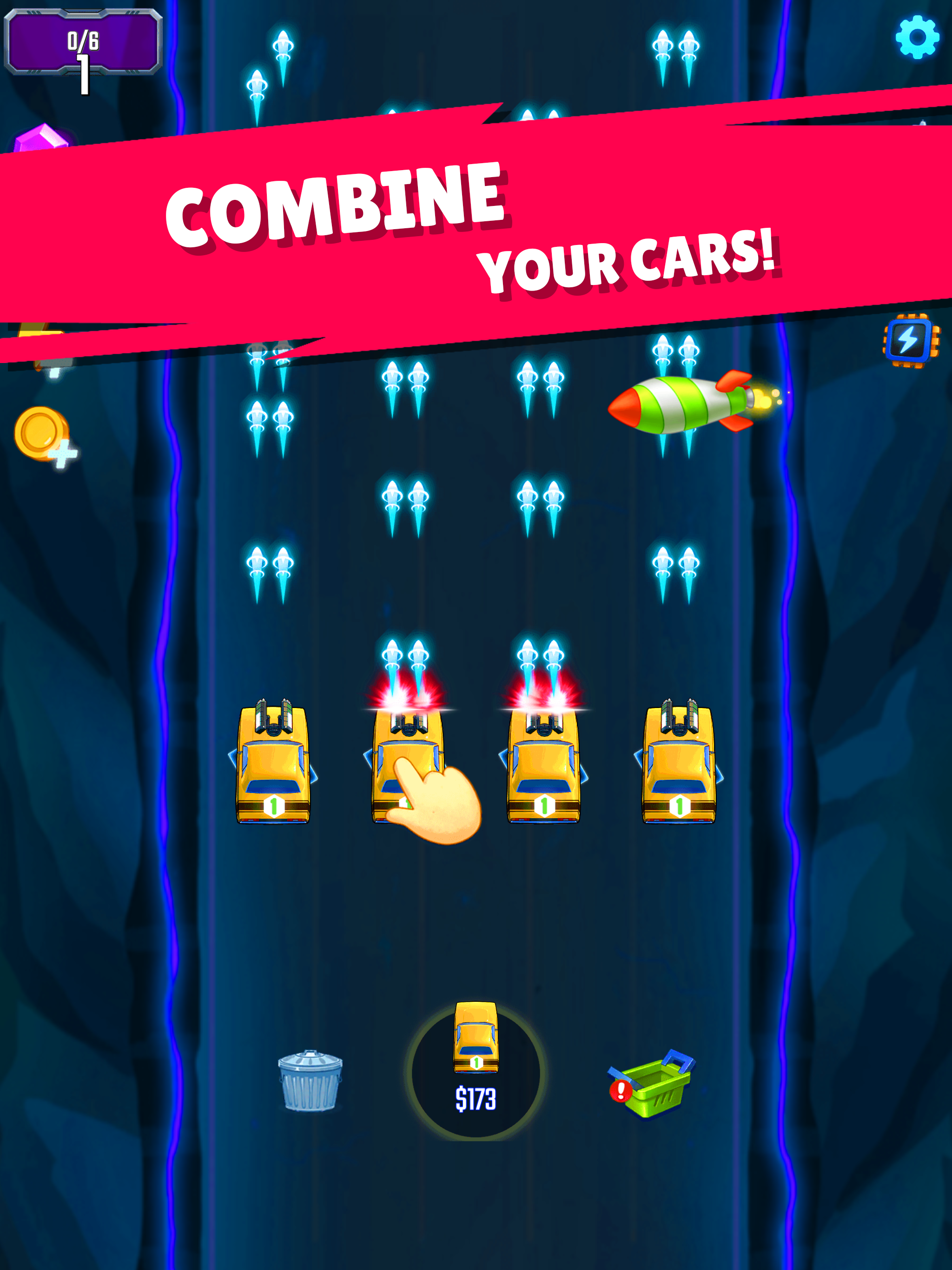 Idle Merge-Car War Tycoon Hero