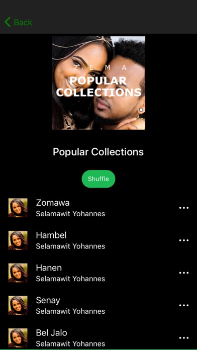 Zema Music iPhone screenshot 6 - Music app