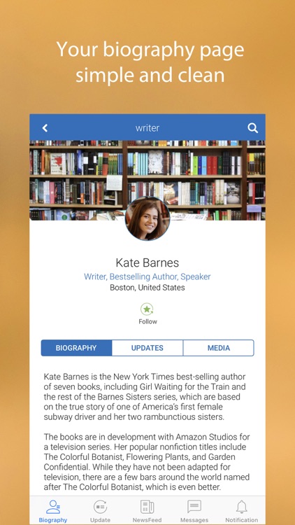 Biopage - Biography & Stories