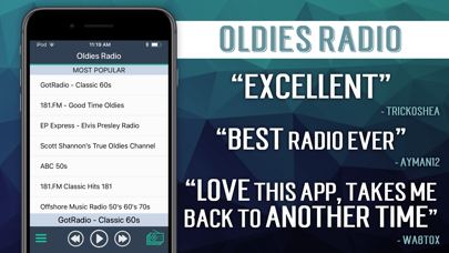 Screenshot #2 pour Radio Anciens (Oldies Radio)