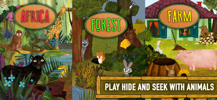 Tiny animals - learn and play