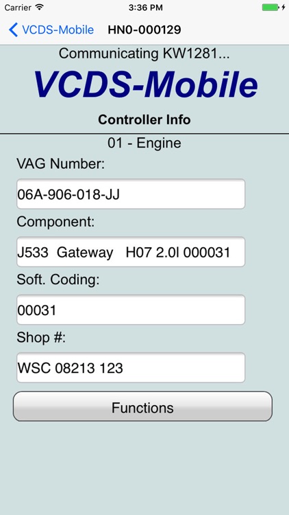 VCDS-Mobile on the App Store