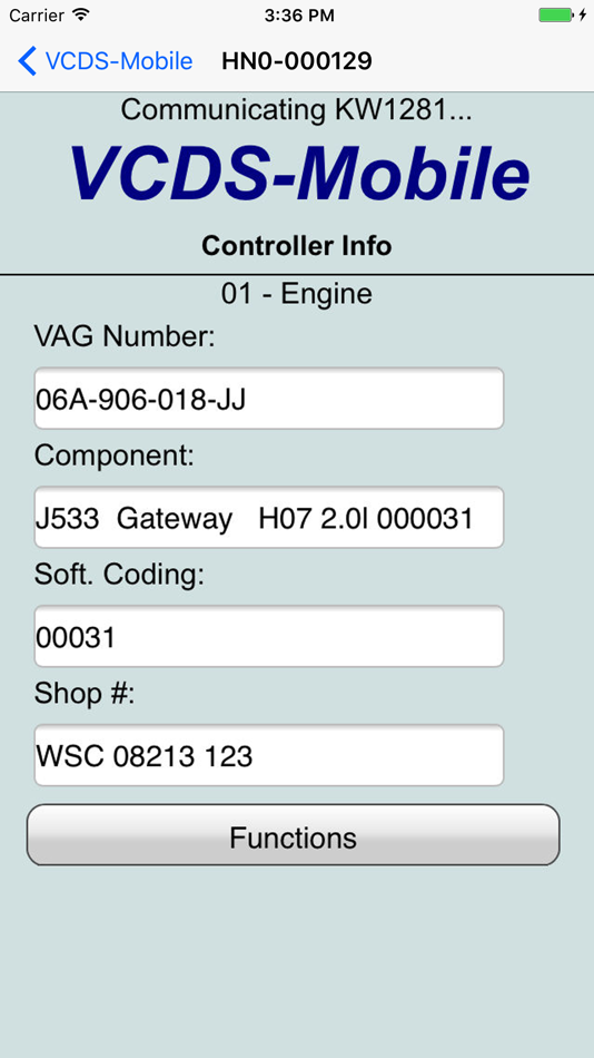 #4. VCDS-Mobile (iOS) 由: Ross-Tech LLC