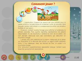 Game screenshot Classons les saisons apk