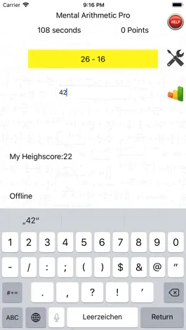 Game screenshot Mental Arithmetic Professional hack