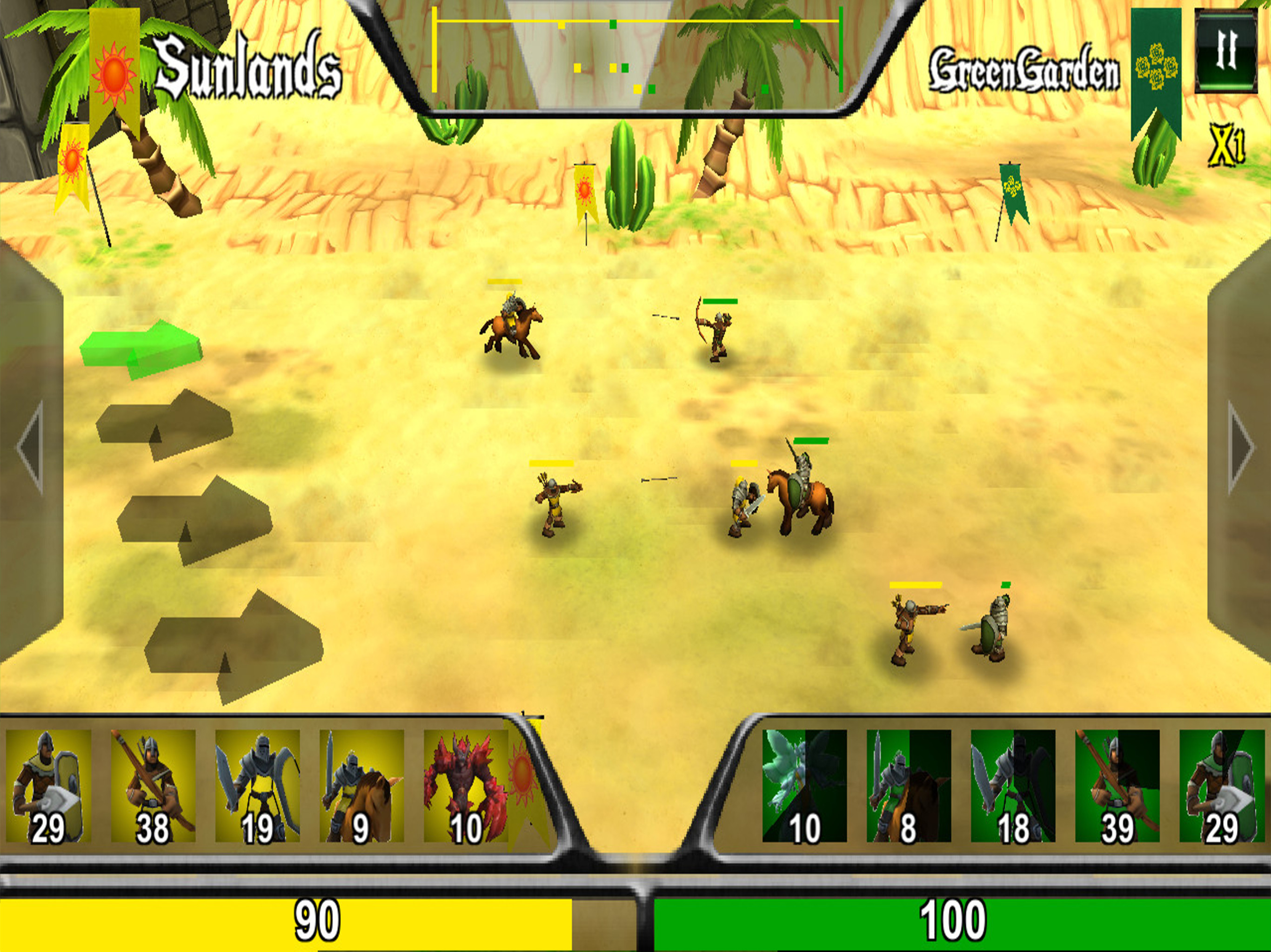 Battle Of Thrones - war game screenshot 7