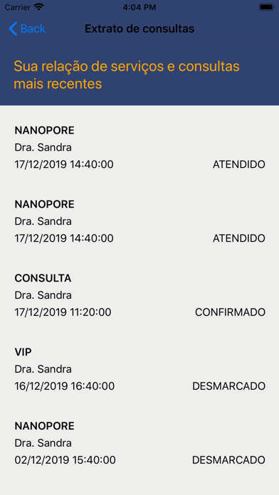 Dermoclinica Pacientes Screenshot