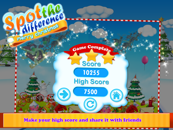 Spot The Differences-Game iPad screenshot