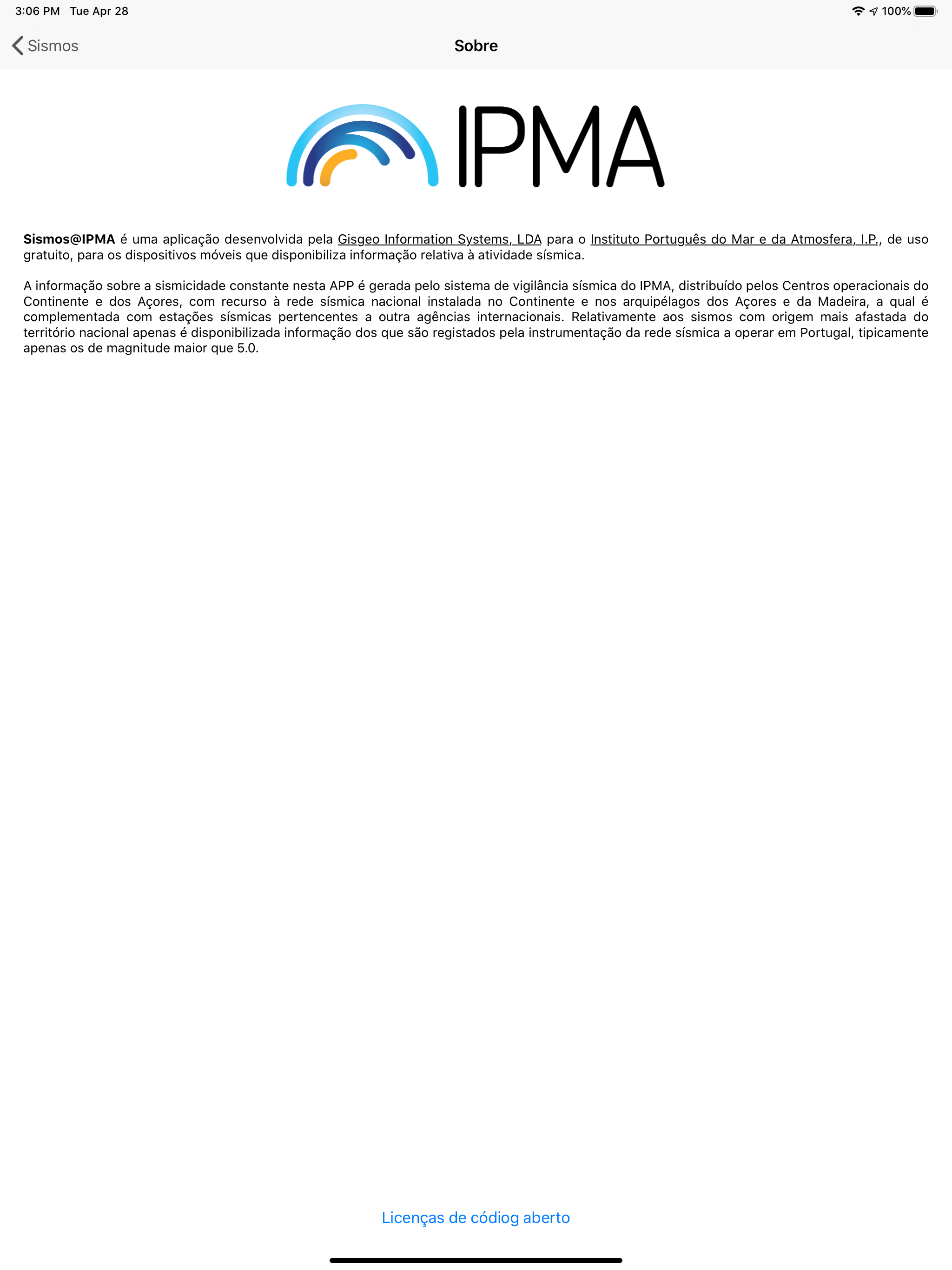 Sismos@IPMA