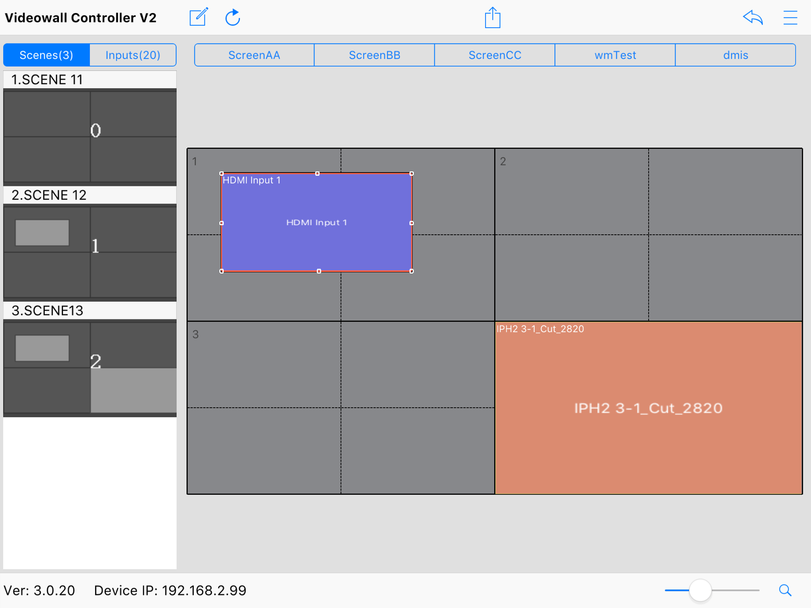 Videowall Control Soft V2