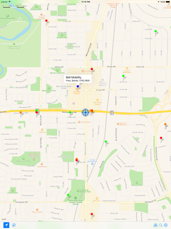 Screenshot #5 pour Cell Towers Canada
