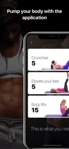 ABS training for 30 days! screenshot #3 for iPhone