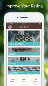 Chess Tactics and Lessons screenshot