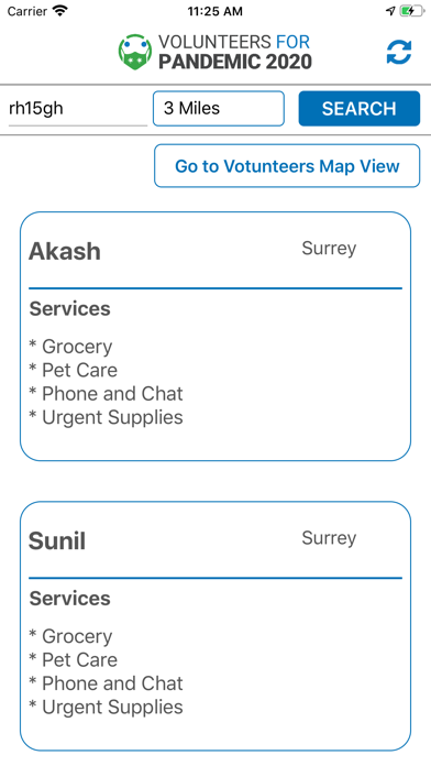 Screenshot #1 pour Volunteer For Pandemic 2020