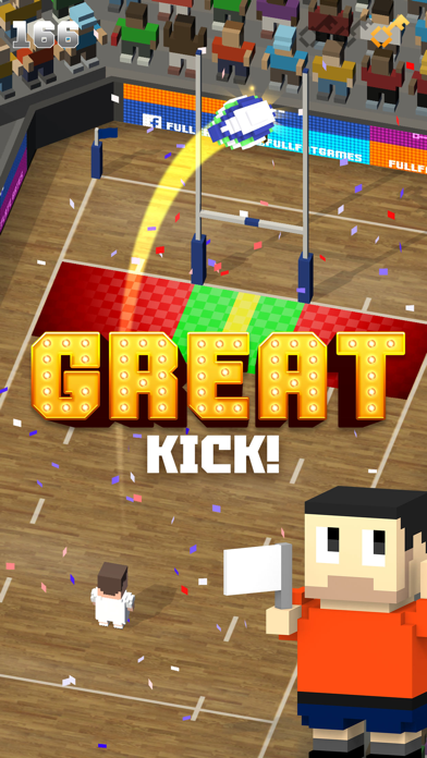 Blocky Rugby - Endless Arcade Runner Screenshot 4