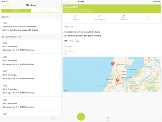 Screenshot #4 pour Inocab Booking